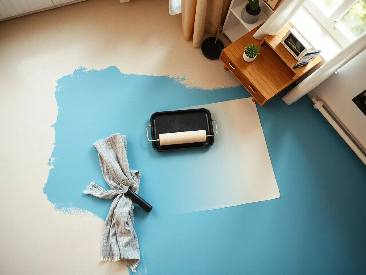 paint  room - detailed view