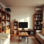living room organization