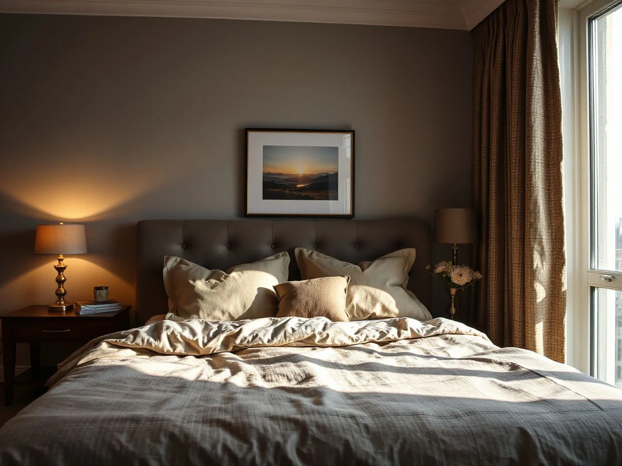 master bedroom decorating ideas - detailed view