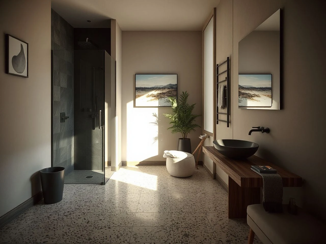 modern bathroom decor ideas - step by step