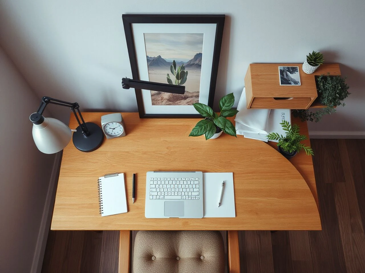 modern home office decor ideas - step by step