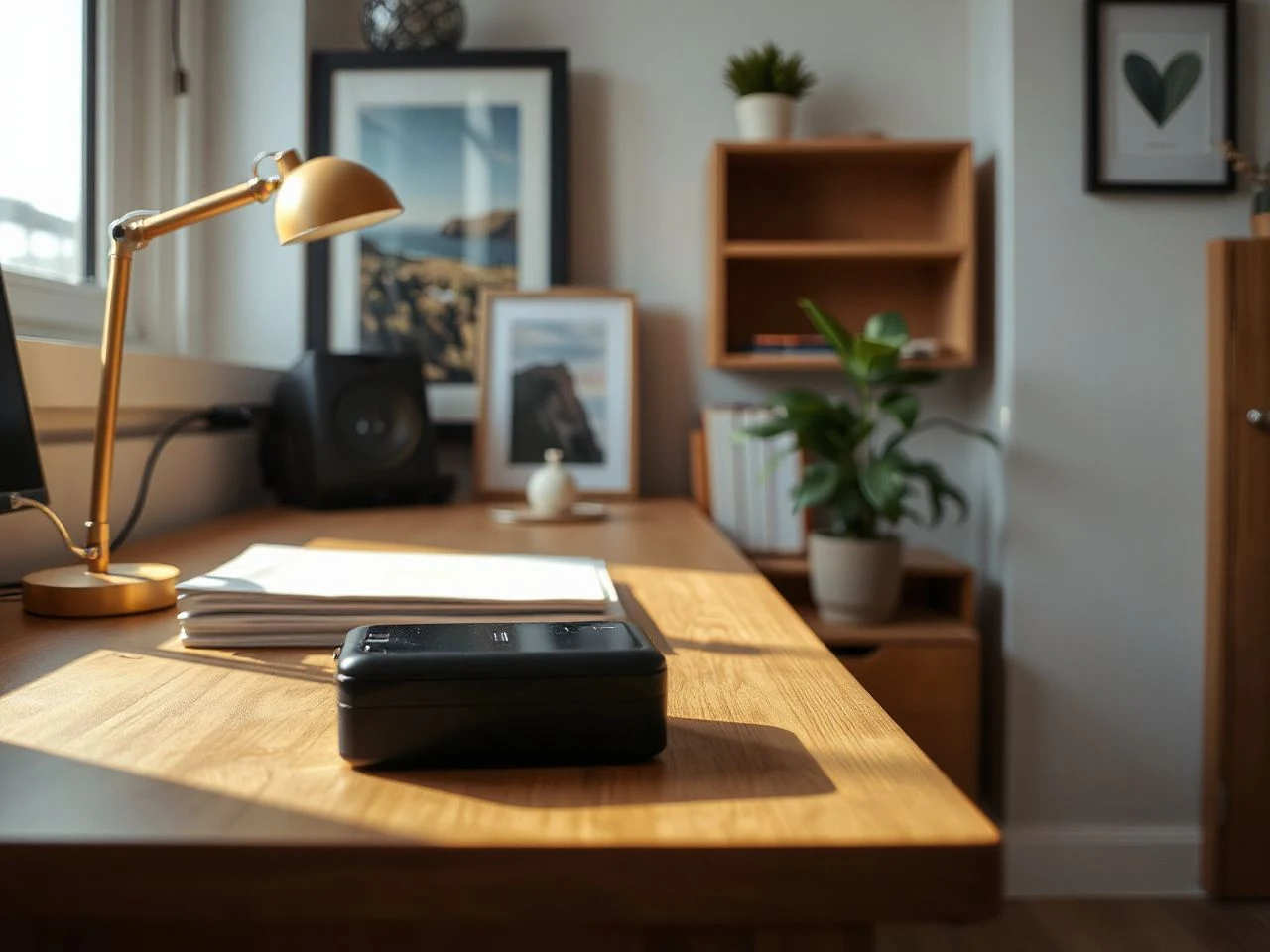 modern home office decor ideas - detailed view
