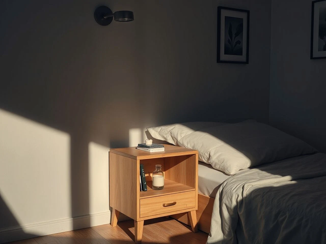 nightstand height - step by step