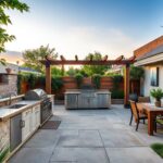 outdoor kitchen plans