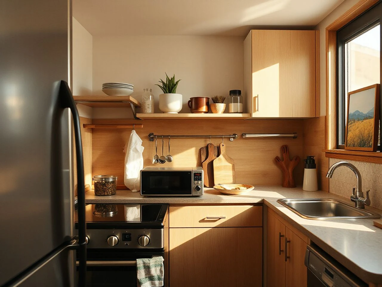 small kitchen ideas - detailed view