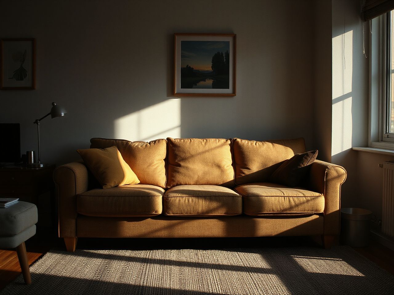 sofa dimensions - detailed view