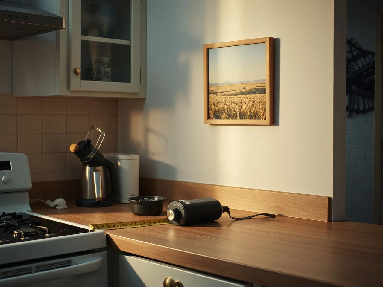 standard kitchen counter height - step by step